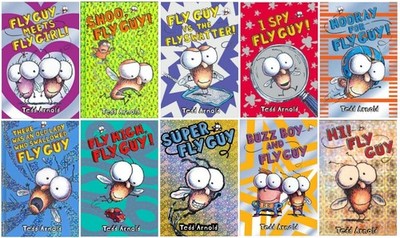 Hi! Fly Guy Complete Series Set Books 1-10: Hi! Fly Guy, Super Fly Guy, Shoo...