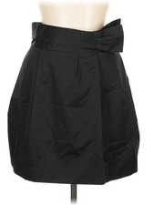 BCBGMAXAZRIA Women Black Formal Skirt 10