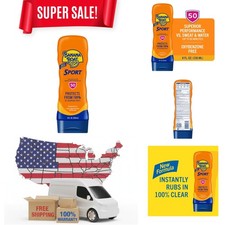 Banana Boat Ultra SPF 50 Sunscreen Lotion 8Fl Oz - Water Resistant & Non-Greasy 2.12 per gallon