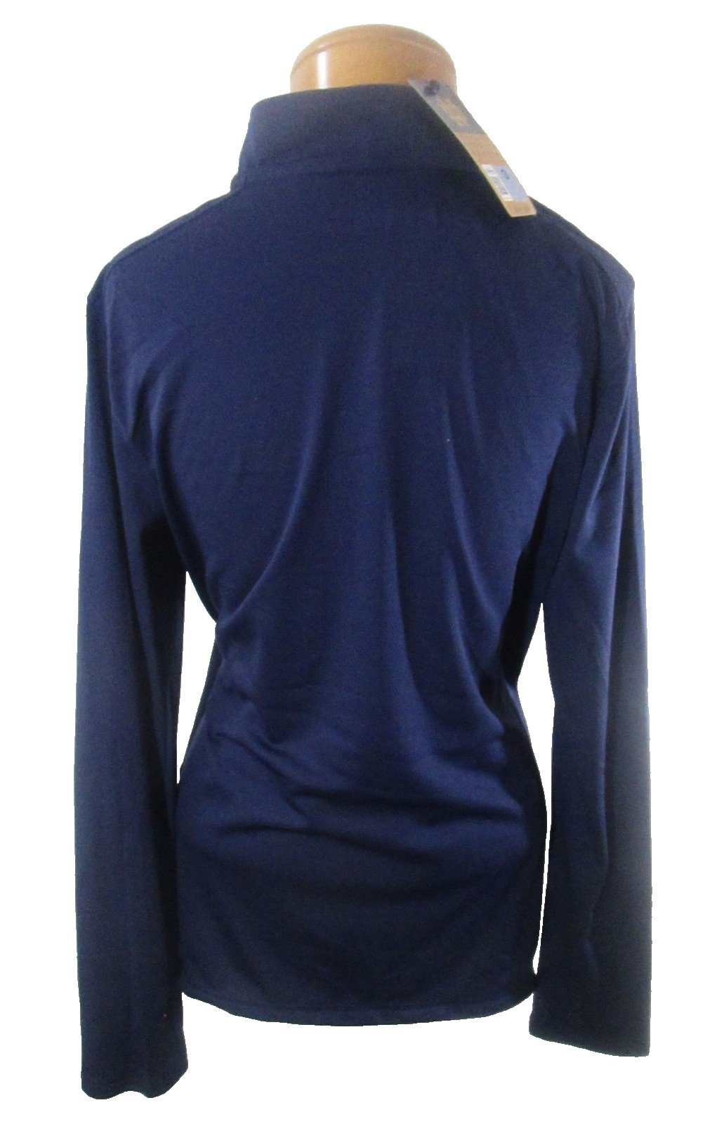 NWT Under Armour Notre Dame Fighting Irish Youth 1/4-Zip Pullover Top YXL Navy thumbnail 2