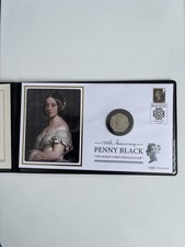 2020 180th Anniversary of the Penny Black 50p Coin Cover and Stamp
