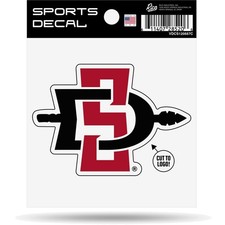 NCAA Teams 4" x 4" Sports Decal