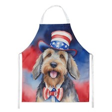 Caroline's Treasures Otterhound Patriotic American Apron DAC5768APRON