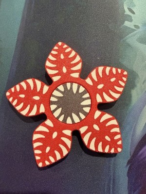 Stranger Things Fidget Spinner Demogorgon 3D Printed