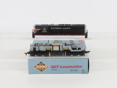 HO Scale Proto 2000 8228 SP ''Black Widow'' EMD SD7 Diesel #5321 - DCC Ready