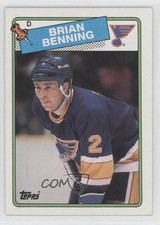 1988-89 Topps Brian Benning #174 1s7