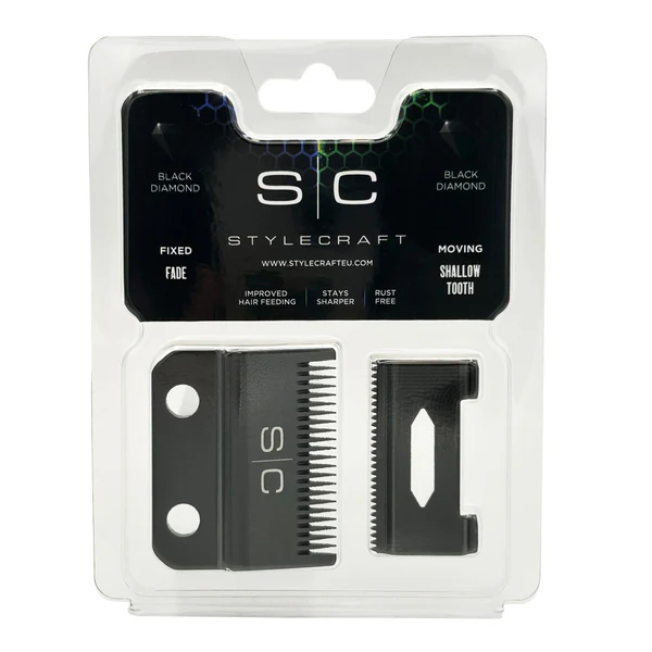 Stylecraft Clipper Blade Set - Fade & Shallow Tooth