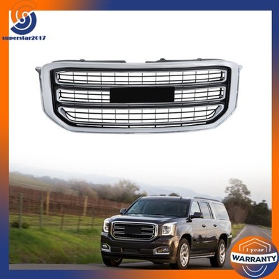 Suit For GMC Yukon XL 2015-2019 2020 Chrome Front Upper Bumper Grille 22936421