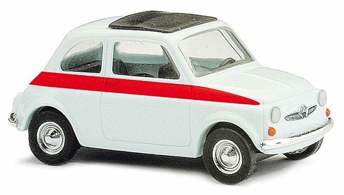 Fiat 500 F Station Wagon HO Busch 48717 1965 con techo corredizo deportivo - NOS | Condition: Used