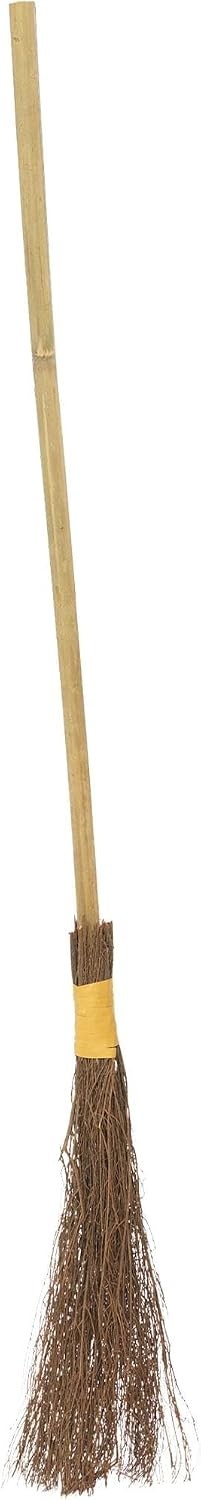 Smiffys Witch Broom Stick Prop 101cm Halloween World Book Day Costume