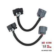 HID to Halogen Headlight Conversion Wiring Harness Connector Adapter Set Front