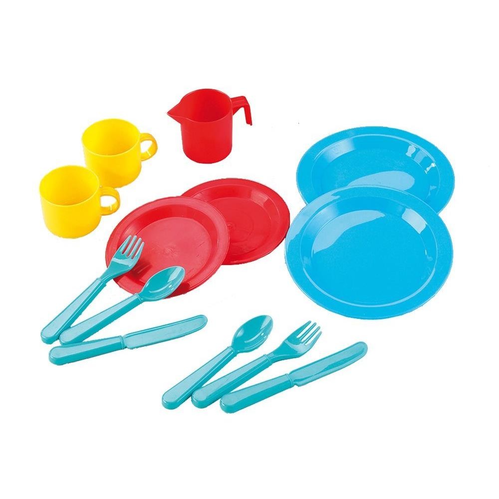 Счастливые люди 47405 - Набор футболок Kchen Spielzeug Geschirr Teller Besteck Kunststoff 2290₽
