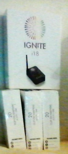 IGNITE i18 Electronic Device Kit w/ Antenna, Manuals, Lighter & Accessories