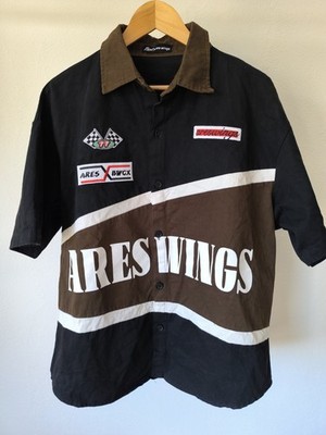   Ares Wings Racing Hemd Garage Style Gr. L