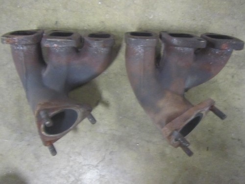 07-10 AUDI Q7 3.6L Exhaust Manifold Pair Front Rear 03H253031C 03H253032C