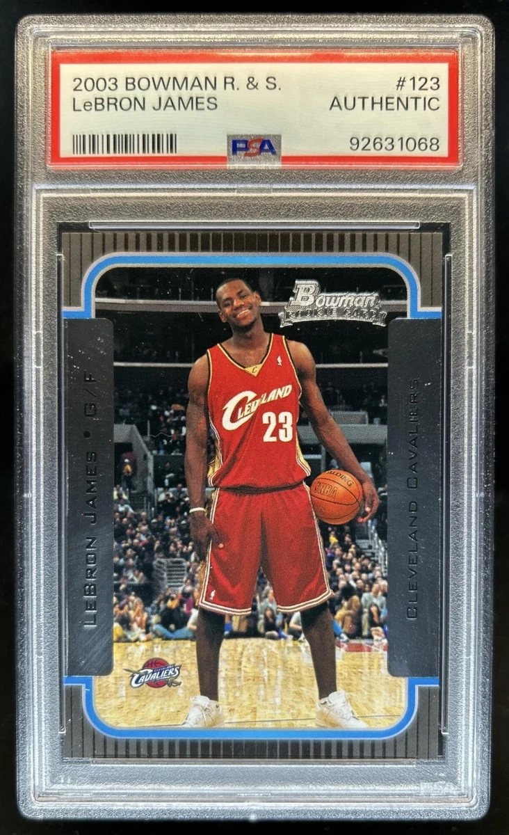 Bowman LeBron James Basketball Rookie Sports Trading Cards