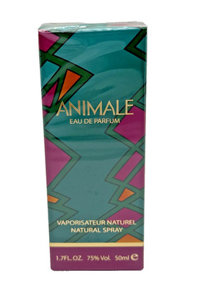 Animale Eau De Parfum Natural Spray 1.7fl.oz./50mL New In Box & Sealed