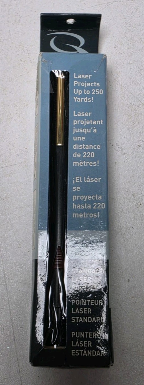 Quartet MP-1200Q Laser Pointer Pen Laser Projects up to 250 Yards