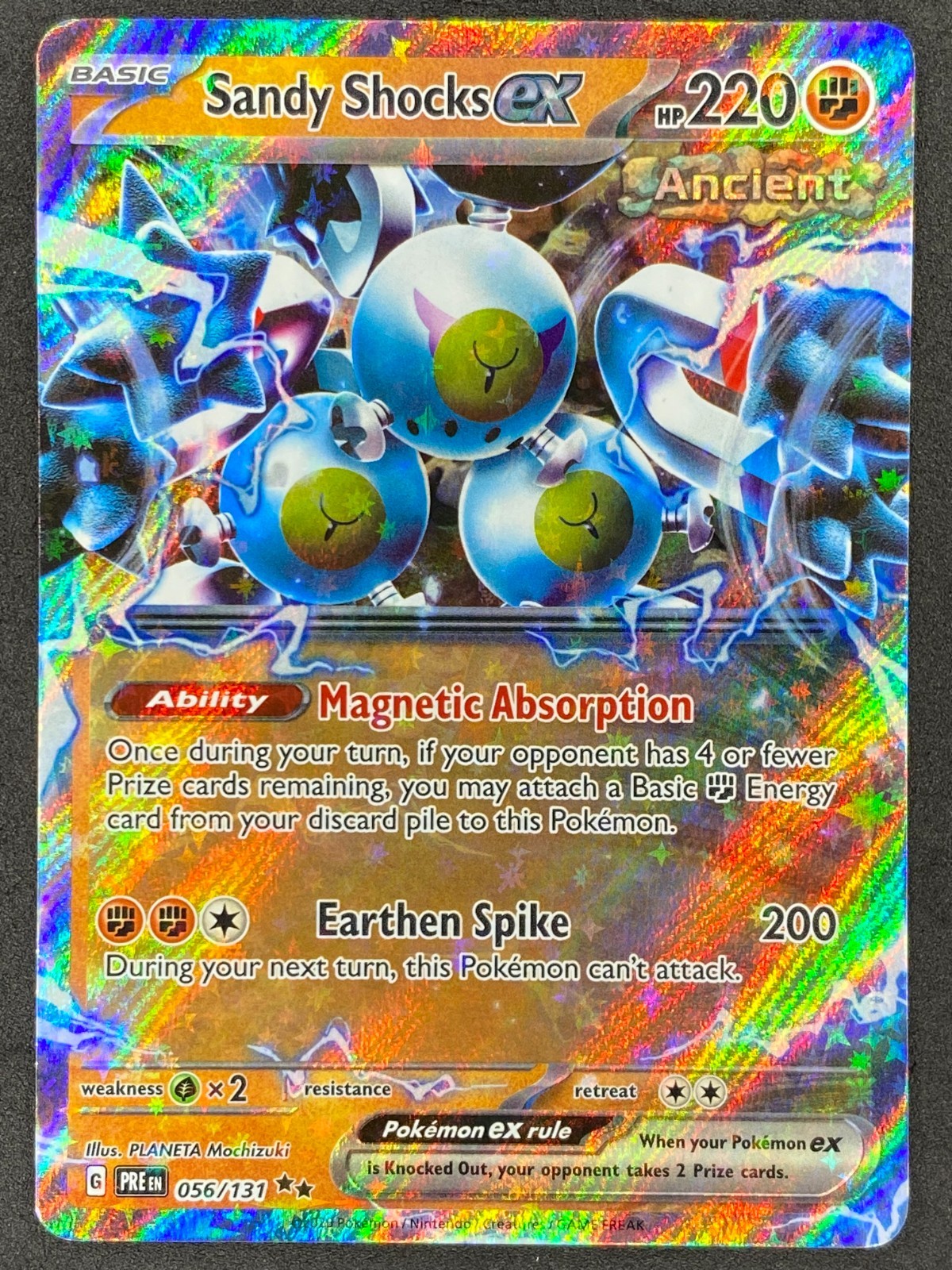 Sandy Shocks ex 2025 Scarlet & Violet: Prismatic Evolutions #056