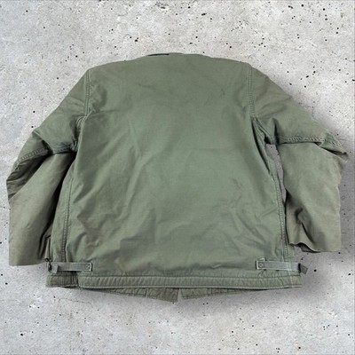 Vintage 80s US Navy A2 Deck Jacket Mens Size XL Cold Weather