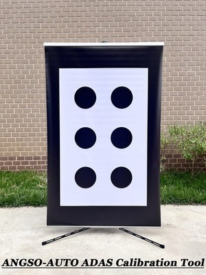 ADAS Calibration Target LWC Lane Watch Pattern Board with Stand Fit for Honda