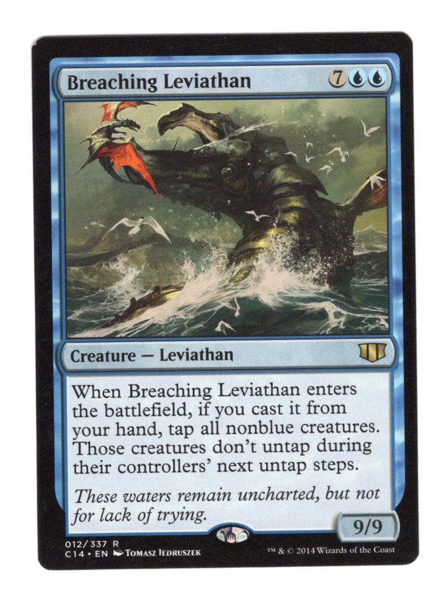 Magic The Gathering, Breaching Leviathan, Commander 2014, Regular NM