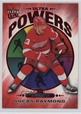 2025-26 Upper Deck Fleer Ultra Power Red 24/99 Lucas Raymond #UP22of25 1t4x