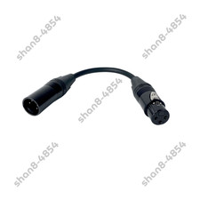 FCONNR 20CM XLR DMX 5 Pin Male to 3 Pin Female XLR-5M3F fo Audio Equipment