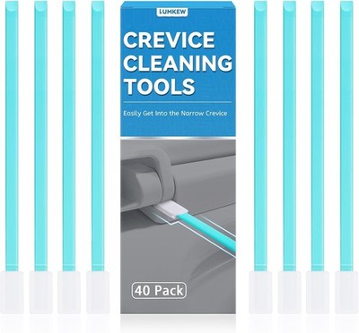 Crack & Crevice Cleaning Tools, 40pcs Disposable Toilet Seat Gap
