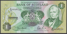 Scotland  1  Pound  19-08-1988  AU  P. 111g,   Banknotes, Uncirculated