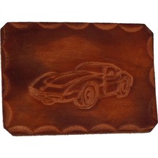 Chevy Chevrolet Corvette Vette Flag Show Sport Classic Car Vintage Belt Buckle