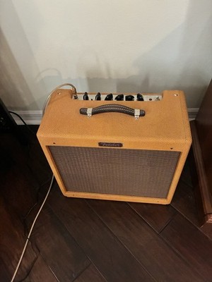 Fender Blues Junior Guitar Amp, Lacquered Tweed special edition 