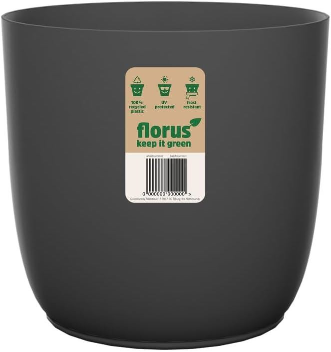 Elho Florus Flow Flowerpot 22 anthracite L 22.0 W 22.0 H 20.1 LT. 6.2 - Image 2