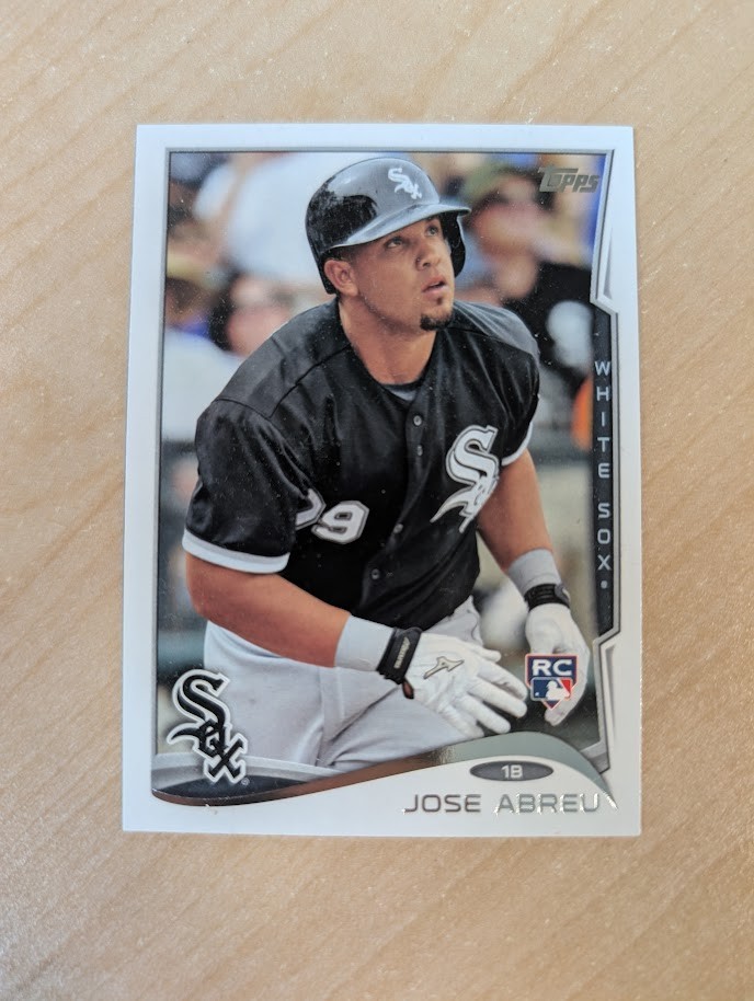 2014 Topps #496 Jose Abreu Chicago White Sox