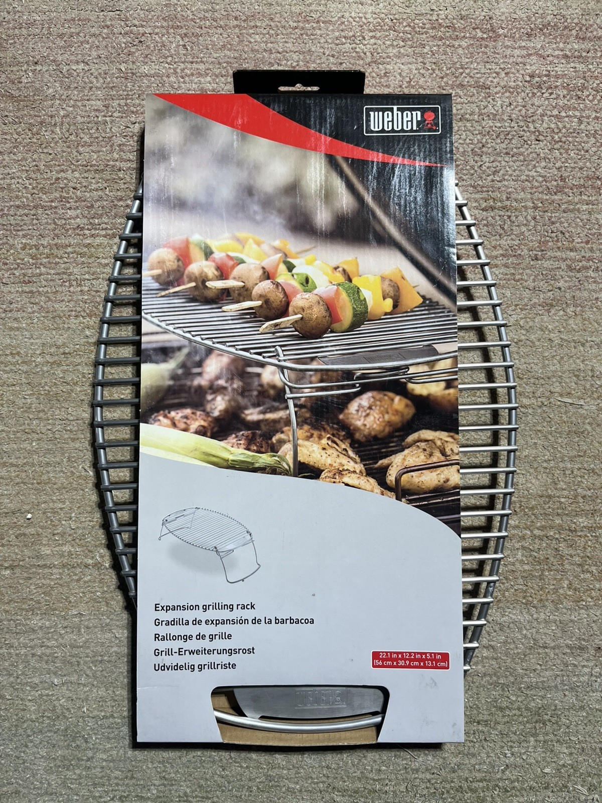Weber Grill OEM Expansion Grilling Rack Part Number 7647 NEW