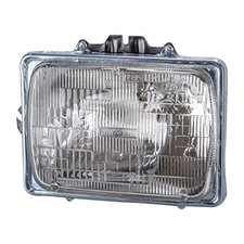 Left Headlight Assembly Compatible with 1992-2007 Ford Econoline Driver Side