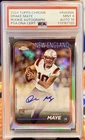 2024 Topps Chrome - Rookie Autographs Drake Maye #RA-DMA (AU RC) PSA 9 Auto 10