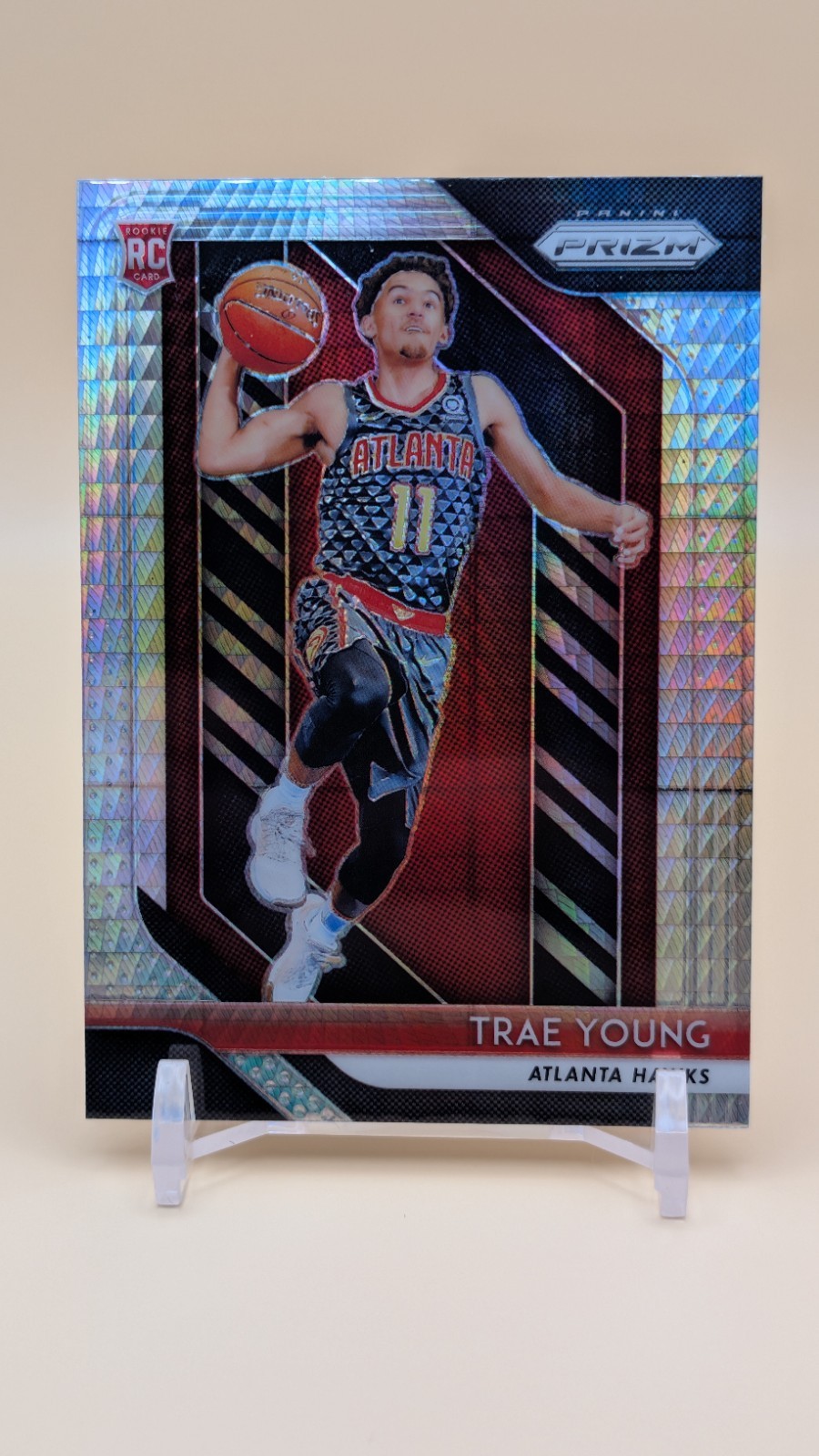 2018/19 Panini Prizm Trae Young #78 Hyper Rookie RC Atlanta Hawks Basketball