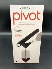 Coravin Pivot Plus Wine Preservation System In Black Brand New