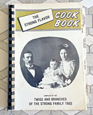 1979 Strong Flavor Cookbook Twigs & Branches Strong Family Tree Recipes Vintage