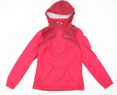 Regenmantel Damen UK-Größe 2XS Quechua Rosa