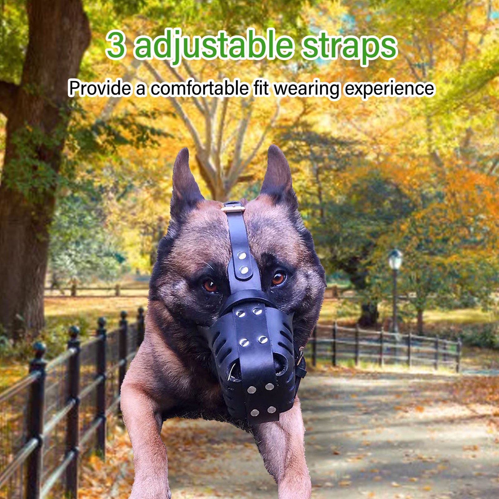 Adjustable Dog Muzzle Breathable Safe Basket Design For Dog Security Trending