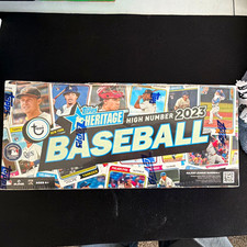 Topps 2023 Heritage High Number Baseball MLB Sports Trading Card Hobby Box