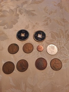Magician Trick Coins Mixed Lot Penny Dime Trick