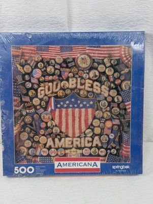 Springbok - AMERICANA - 500 Piece - Jigsaw Puzzle - Hallmark