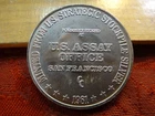 1981 U.S. Assay Office San Francisco 1 Oz .999 Silver Bullion Round Lot A