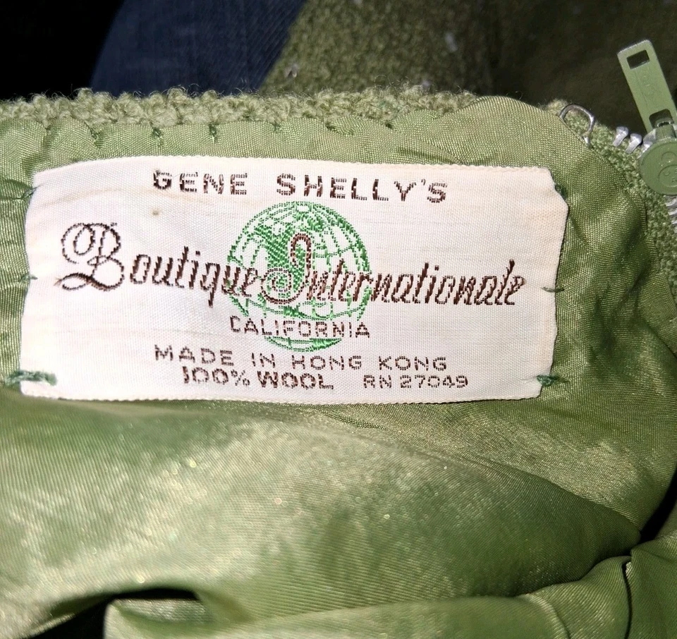 🪡 Cóctel Internacional de Lana con Cuentas Gene Shelly’s Boutique Años 60 De Colección... Foto 3 de 4