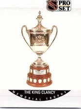 1990-91 Pro Set #380 The King Clancy Memorial Trophy