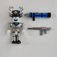 Roblox - Series 8 Executive Platinum Action Figure W Weapons Jazwares asimo3089