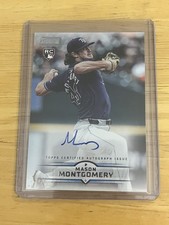 2025 Topps Stadium Club - Autographs Mason Montgomery #SCBA-MMO (AU, RC) Rays